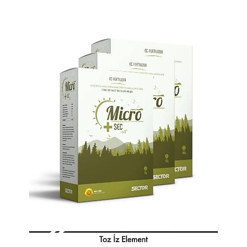 Gübre Mikro Bitki Besin Maddeleri Karışımı Microsec 1 Kg	