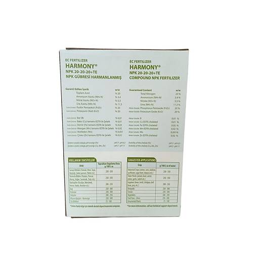 Gbre Harmony 20.20.20+Te 1 Kg