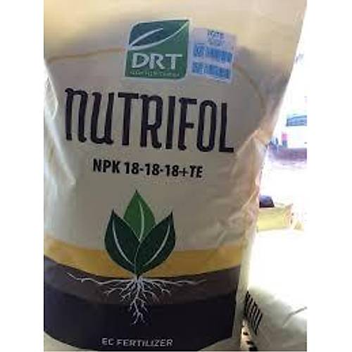 DRT Nutrifol 18-18-18+TE   ( 25kg ) Klorsuz Gbre