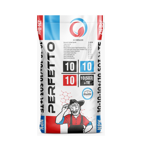 ORGB Perfetto 10.10.10+10 So3+Me NPK Gbre | 5 Kg