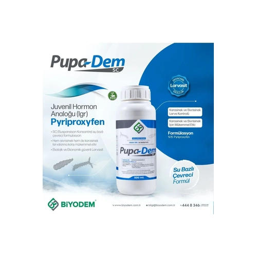 BYODEM PupaDem SC | Karasinek ve Sivrisinek Larva Kontrol - 500 ml