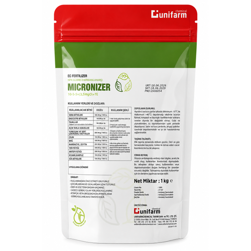 Micronizer 1 kg Yaprak G�bresi