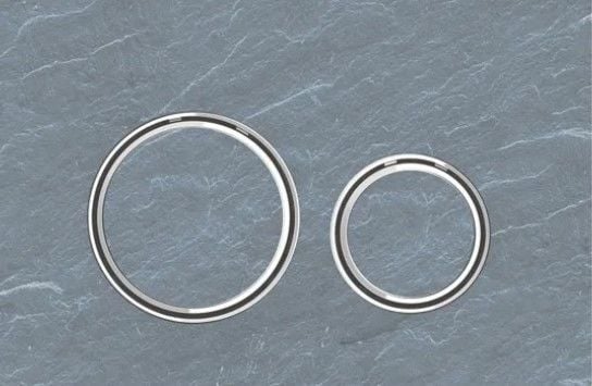 Geberit Sigma 50 Round (Eski Sigma21) Krom buton- Arduvaz Krom 115.884.JM.1