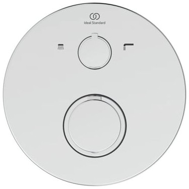 Ideal Standard Ceratherm T100 Termostatik Ankastre Banyo Bataryası-Chrome A5814AA+A1000NU
