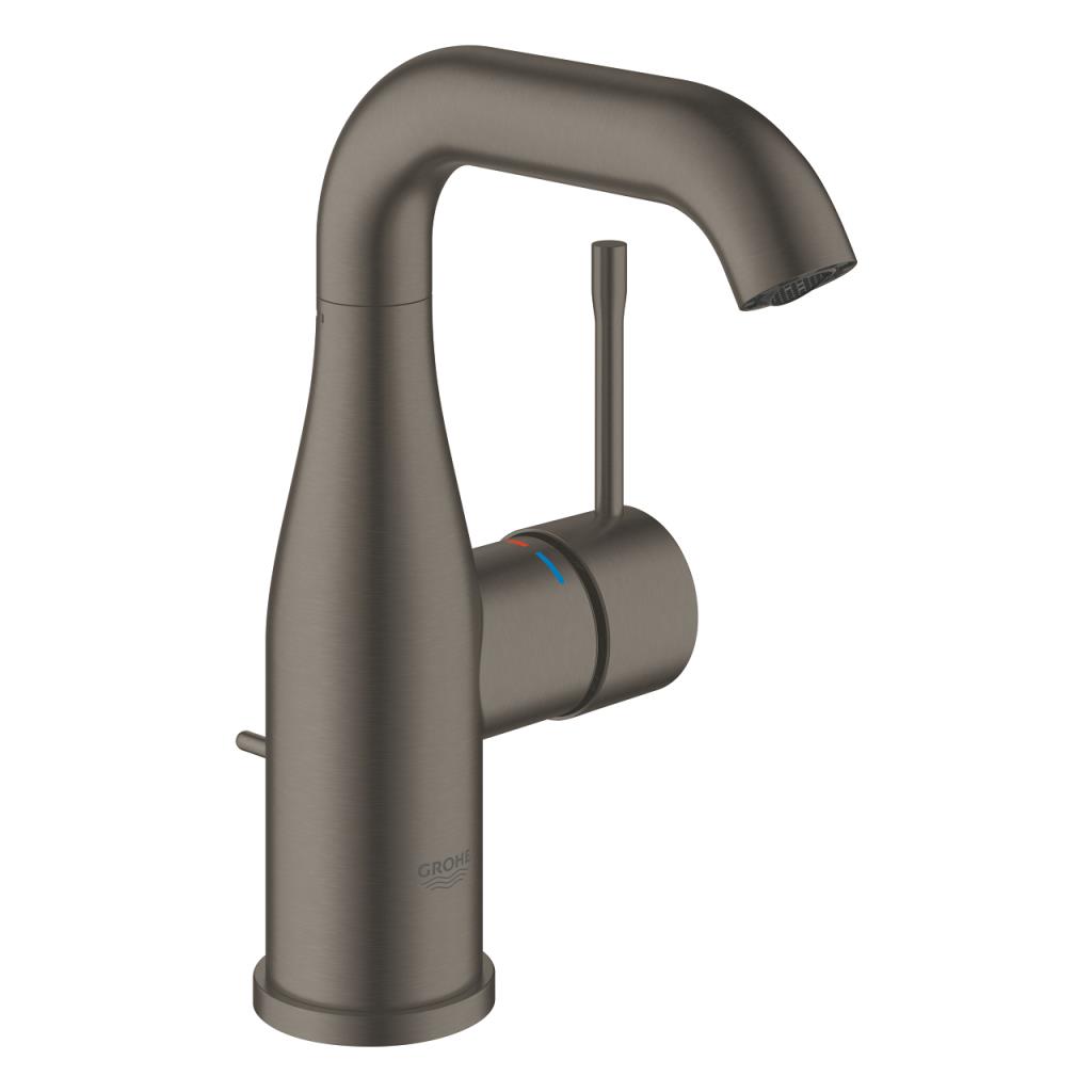 Grohe Essence Tek Kumandalı Lavabo Bataryası M Boyut Brushed Hard Graphite - 24173AL1