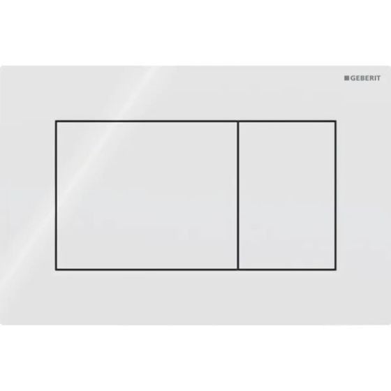 Geberit Kumanda Kapağı Sigma 01 Square - Çift Basmalı 115.660.11.1