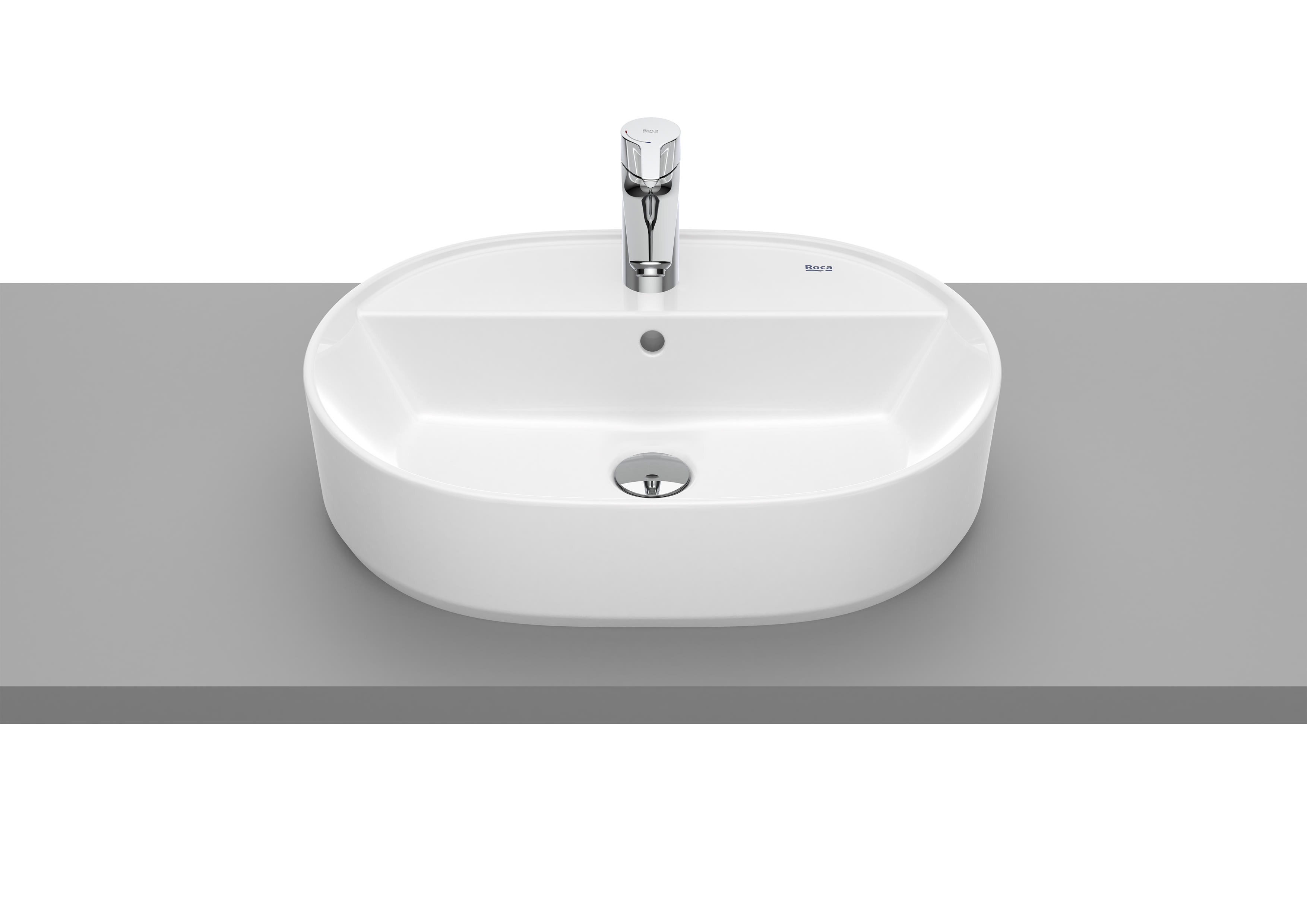 ROCA GAP ROUND - Tezgah Üstü Lavabo 55X40 CM