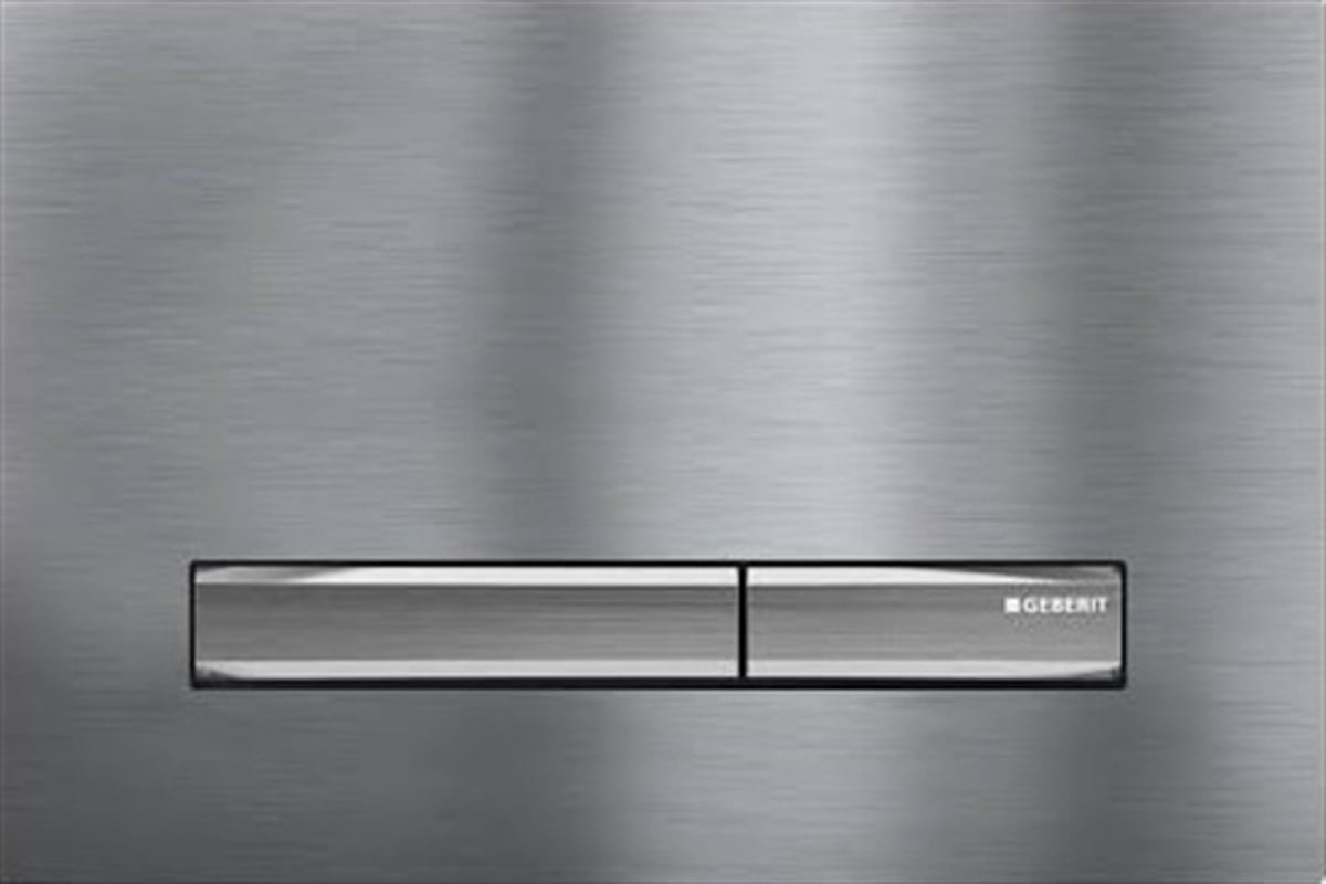 Geberit Kumanda Kapağı Sigma50 Square Çift Basmalı Krom 115.788.GH.2