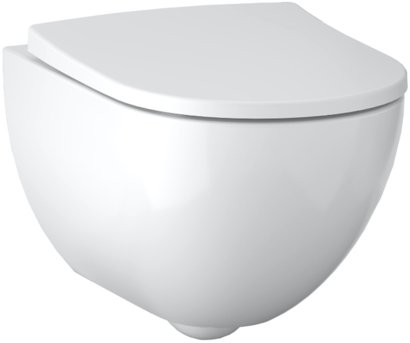 GEBERIT ACANTO ASMA KLOZET RİMFREE T51 TAHARETSİZ 500.600.01.2  ( Klozet kapağı dahildir )