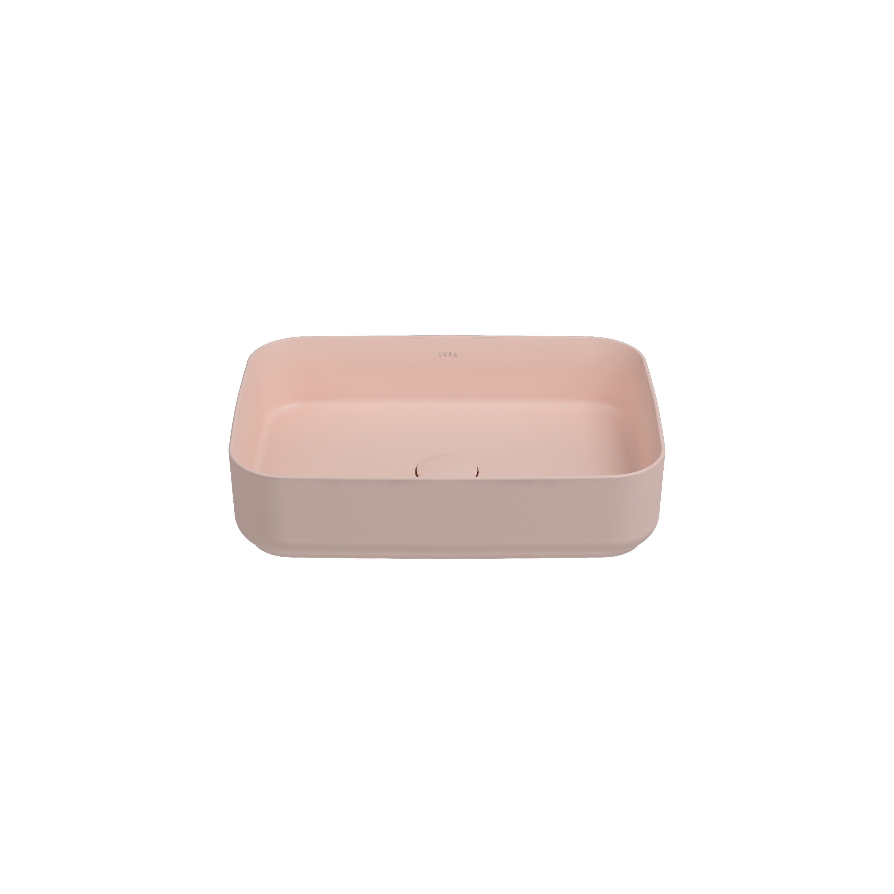 ISVEA İNFİNİTY TEZGAH ÜZERİ LAVABO 50 CM SOMON 10NF65050 2S