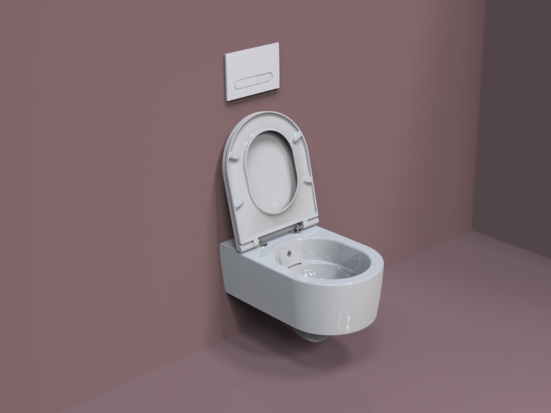 ISVEA SISTEMA A Clearim Plus Asma Klozet  ( Klozet kapağı dahildir )