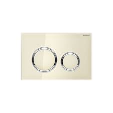 GEBERIT KUMANDA KAPAĞI Sigma 50 Round (Eski Sigma21) ÇİFT BASMALI KUM GRİSİ CAM 115.884.JL.1