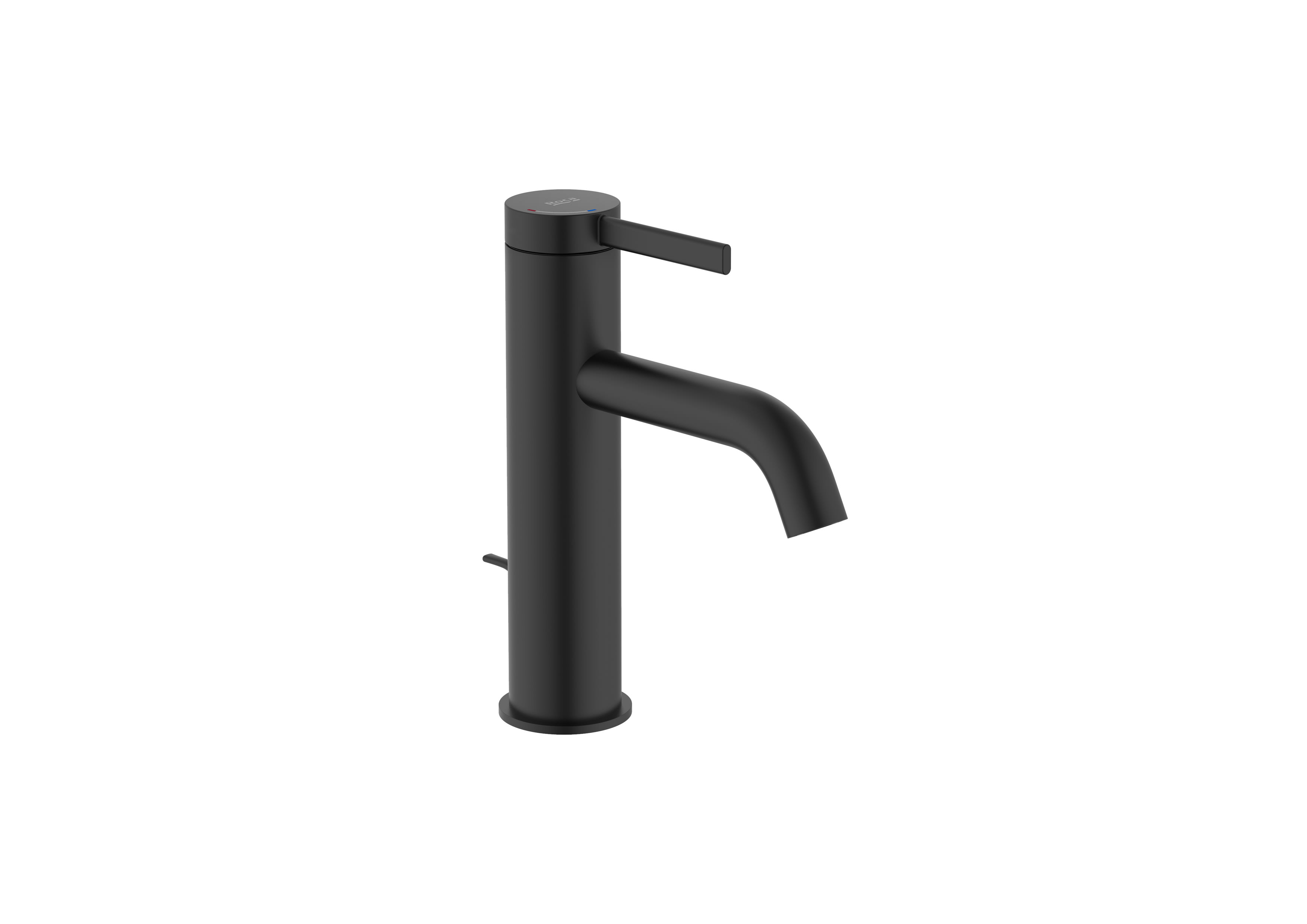 ROCA ONA BASIN MIXER COLD STARTBODY CLICK CLACK MAT SİYAH A5A3A9ENB0