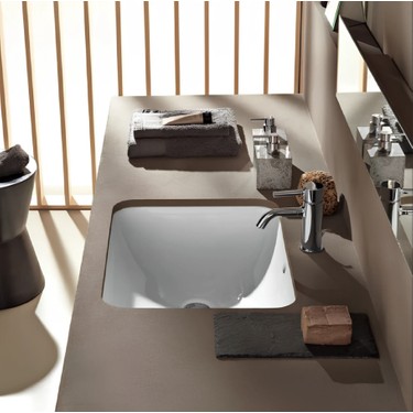 GEBERIT VARİFORM TEZGAALTI LAVABO DİKDÖRTGEN B50 500.767.01.2