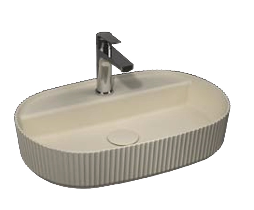 ISVEA SINTESI Tezgah Üstü Lavabo, Fildişi 60 cm