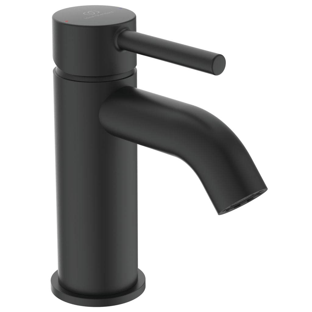 Ideal Standard Ceraline Lavabo Bataryası-Black-Sifon Kumandasız BC268XG