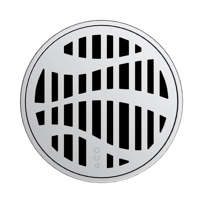 Aco EasyFlow Paslanmaz Çelik Yuvarlak Izgara "Forest" 136 mm 5141.25.26