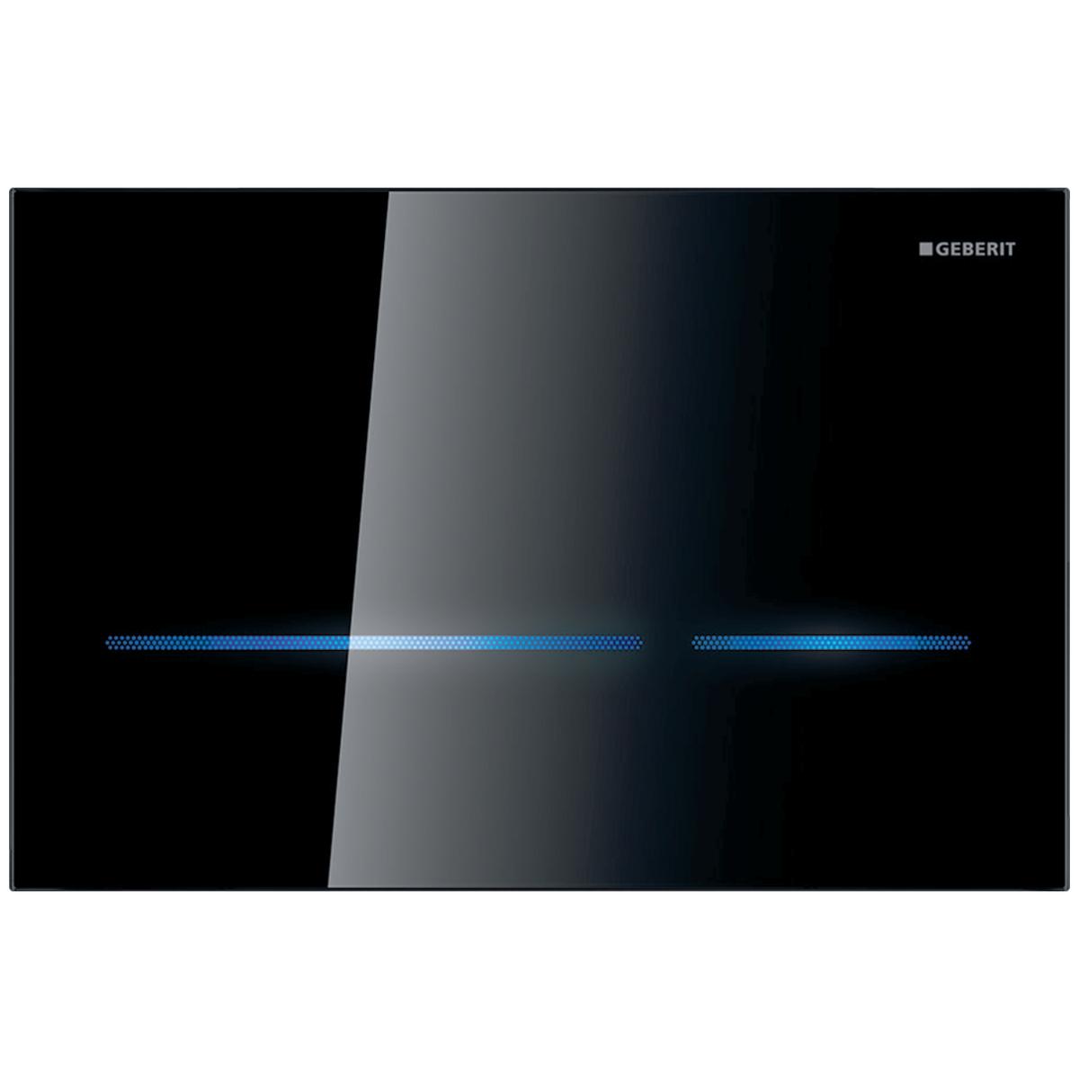 GEBERIT Sigma 80 Kumanda Kapağı 12 cm için Siyah Cam 116.090.SG.6
