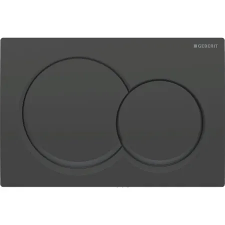 Geberit Kumanda Kapağı Alpha01 Round - Çift Basmalı 115.035.14.1
