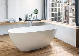Roca Ariane Stonex® 1650 x 750 x 570 Oval Küvet ( Click-Clack Sifonlu )