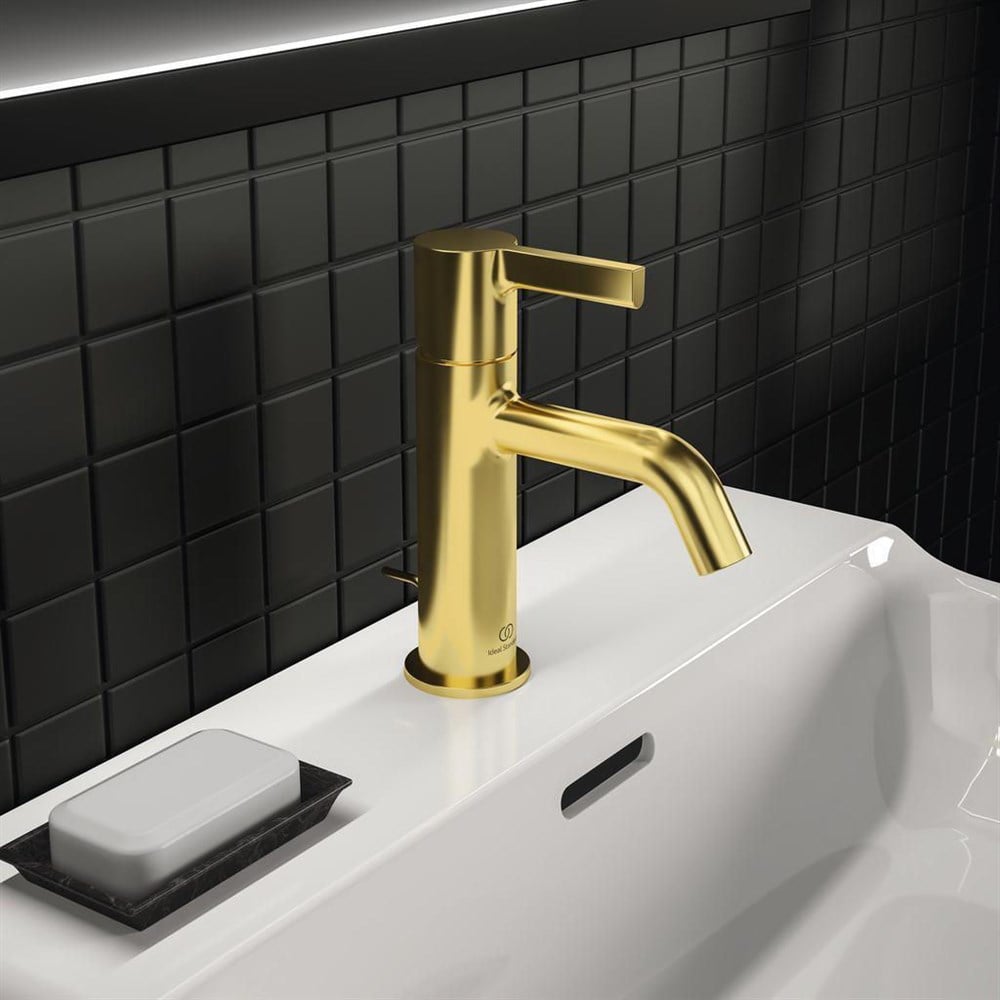 Ideal Standard Joy Lavabo Bataryası Altın Sifon Kumandalı BC775A2