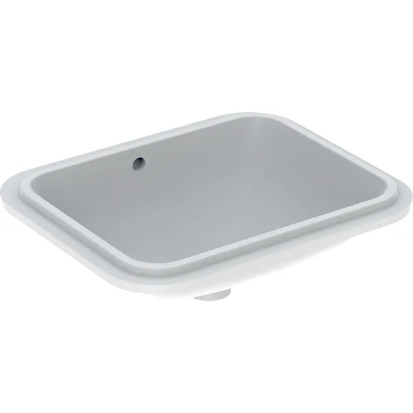 GEBERIT VARİFORM TEZGAHALTI LAVABO DİKDÖRTGEN ALTI SIRLI 500.761.01.2