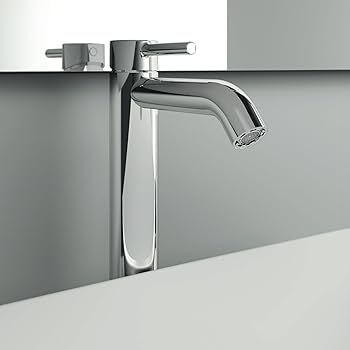 Ideal Standard Ceraline Yüksek Lavabo Bataryası-Chrome-Sifon Kumandasız BC269AA