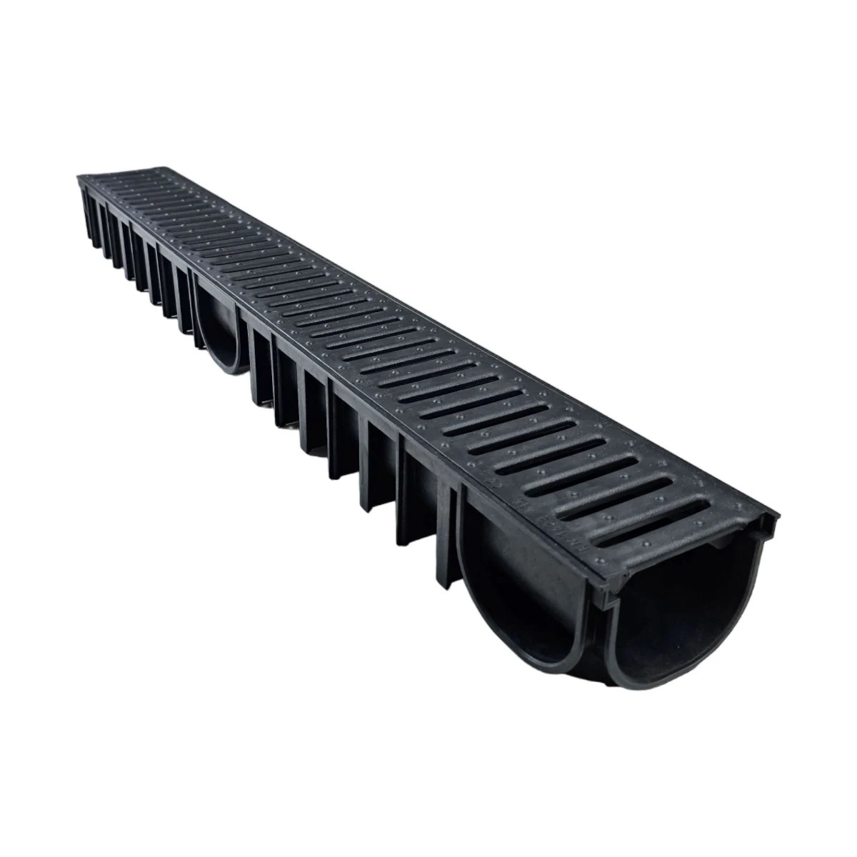 Aco Easyline Siyah H50 L=1000mm W=125mm H=50mm Kompozit Plastik Izgaralı 330004