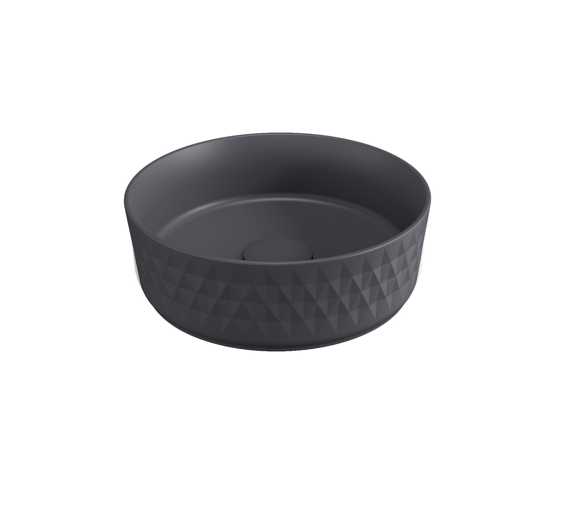 ISVEA DAVANTI 10NF67036-2C TEZGAH ÜSTÜ ÇANAK LAVABO ANTRASİT