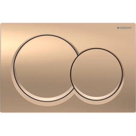 Geberit Kumanda Kapağı Alpha01 Round - Çift Basmalı  115.035.QA.1