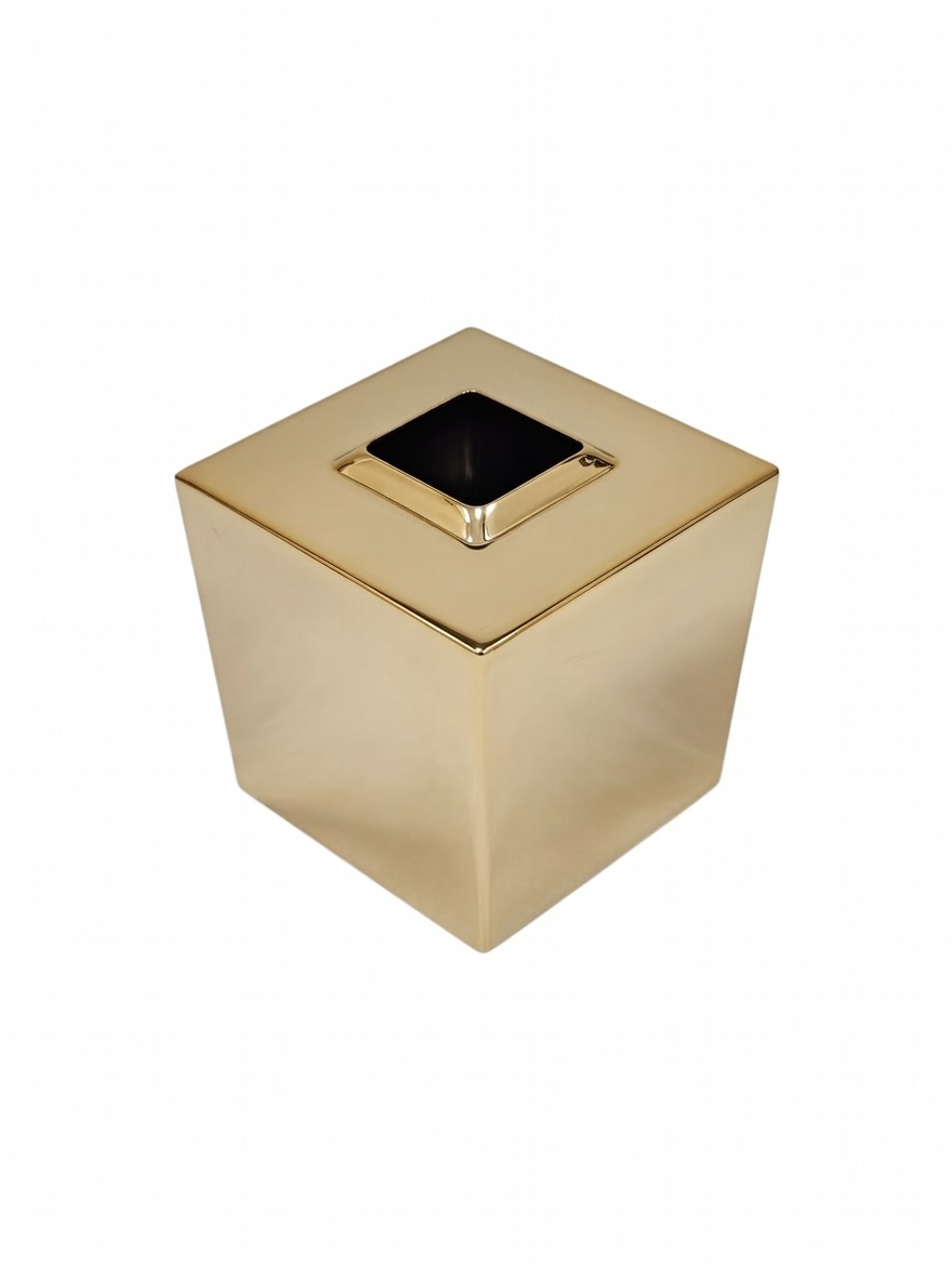 Aksy Pirinç Setüstü  Peçetelik 1414 Pvd Gold