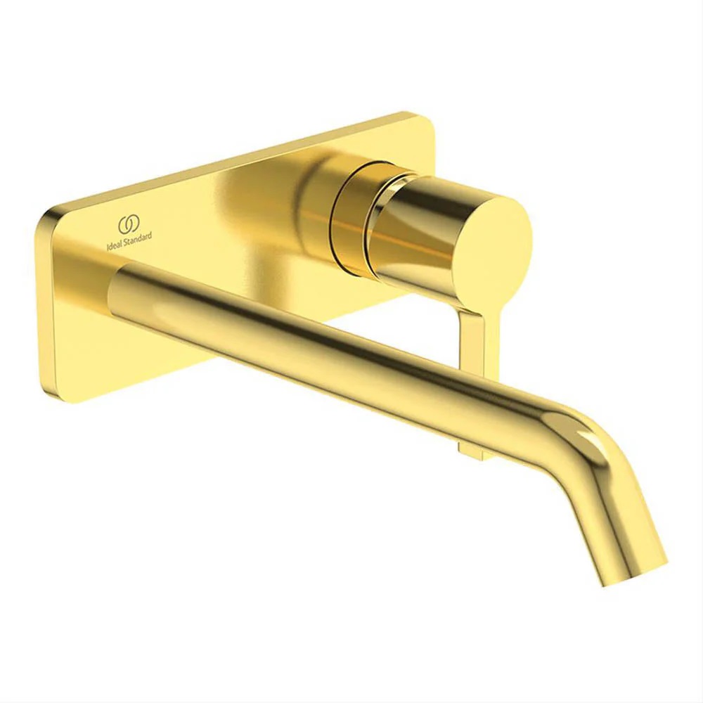 Ideal Standard Joy Ankastre Lavabo Bataryası  22 Cm+ İç Set Altın A7381A2-A1313NU