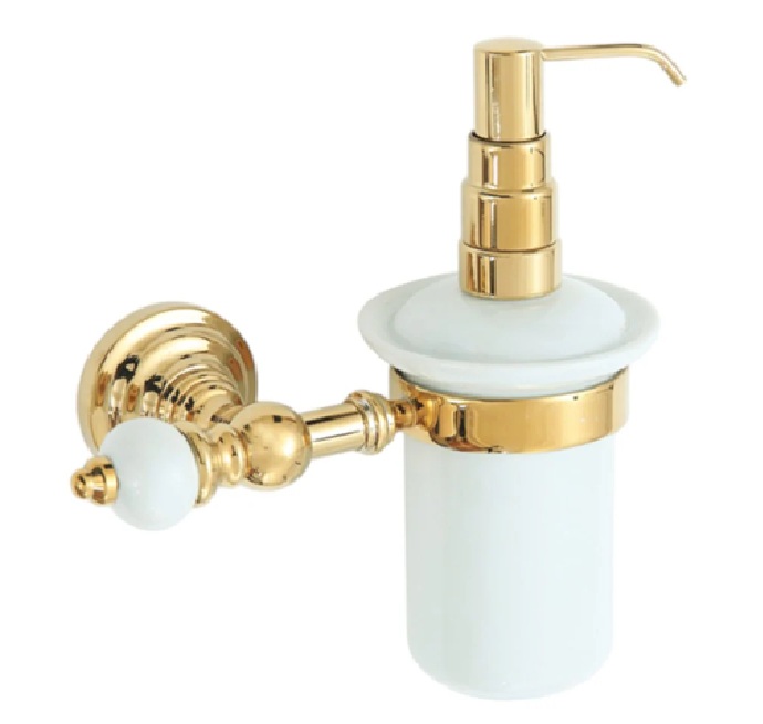 AKSY Pirinç Fantasia Montajlı Sabunluk 8414 Pvd Gold