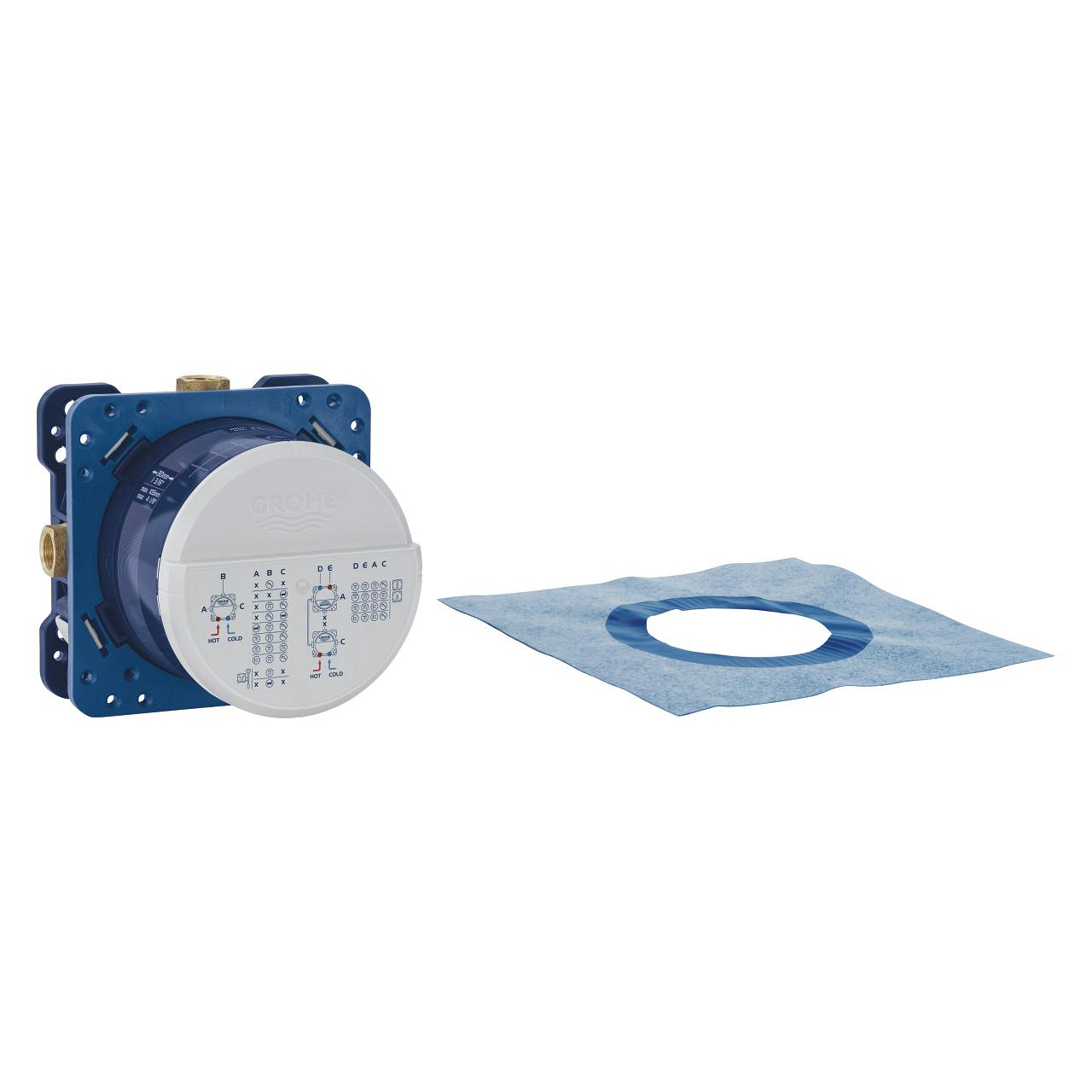 GROHE Rapido SmartBox iç gövde Universal giriş kutusu, 1/2 35604000