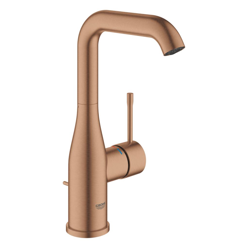 Grohe Essence Tek Kumandalı Lavabo Bataryası 1/2'' L Brushed Warm Sunset - 24174DL1