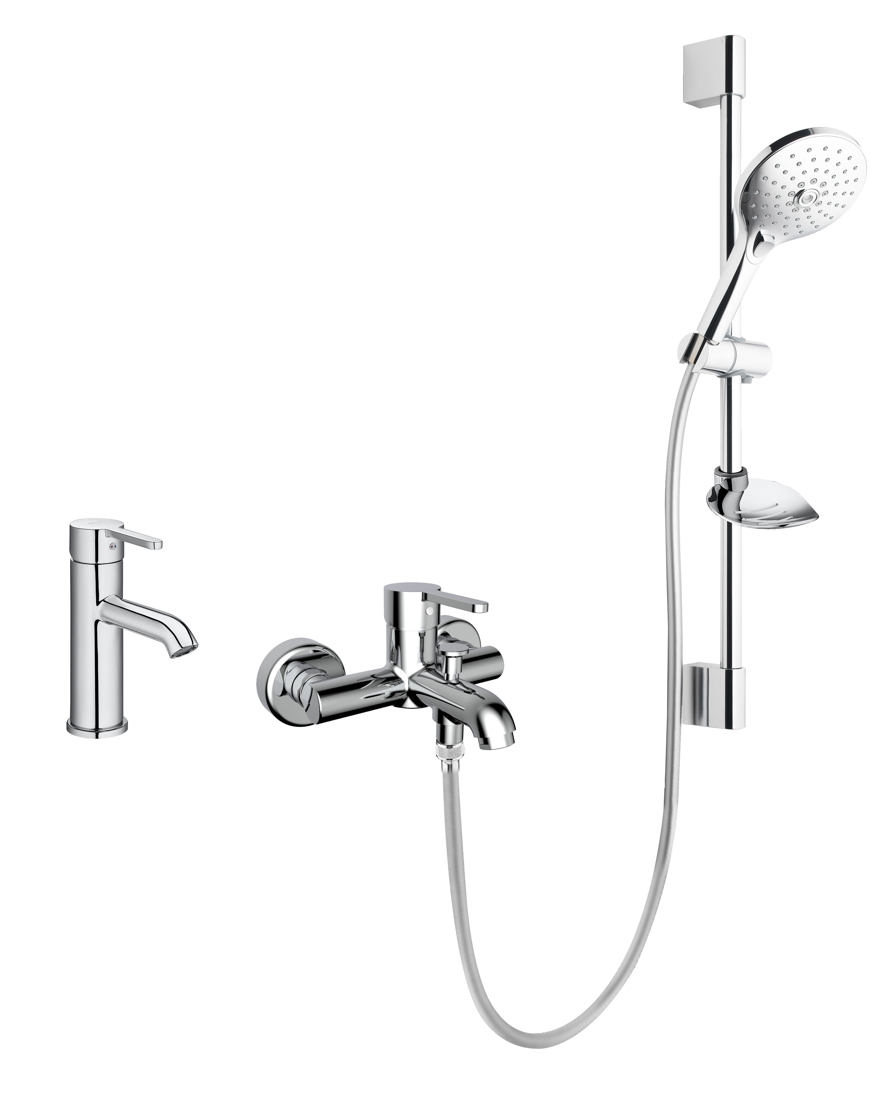 Roca Carelia Banyo Seti Krom A5DA58AC0K