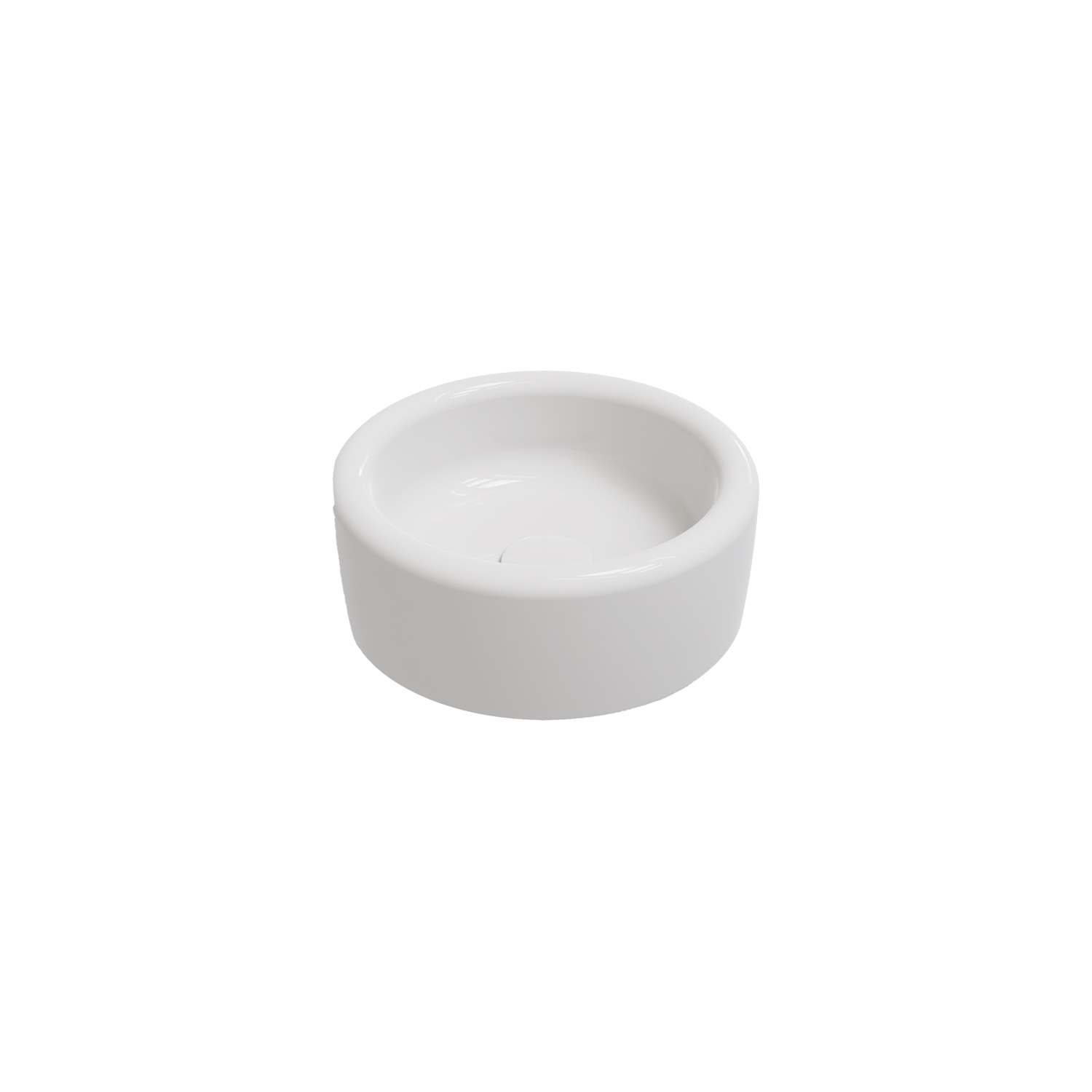ISVEA Curvo Parlak Beyaz Lavabo 42 cm 10CR66060-TRV