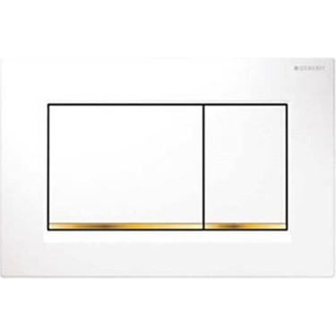 GEBERIT KUMANDA KAPAĞI Sigma10 (Eski Sigma30) Square ÇİFT BAS.,BYZ/ALT/BYZ  115.883.KK.1