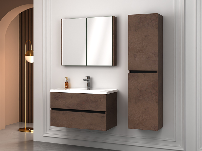 ISVEA TRİO PLUS 100 CM LAVABO DOLABI 1 Ç. RETRO BRONZ 24TP1376100I