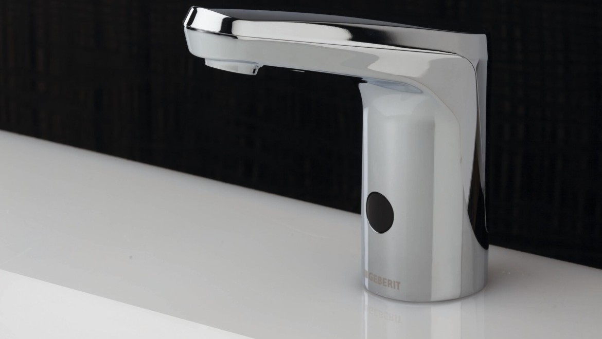 GEBERIT TYPE 80 FOTOSELLİ BATARYA ÇİFT SU GİRİŞLİ ELEKTRİKLİ 116.134.21.1