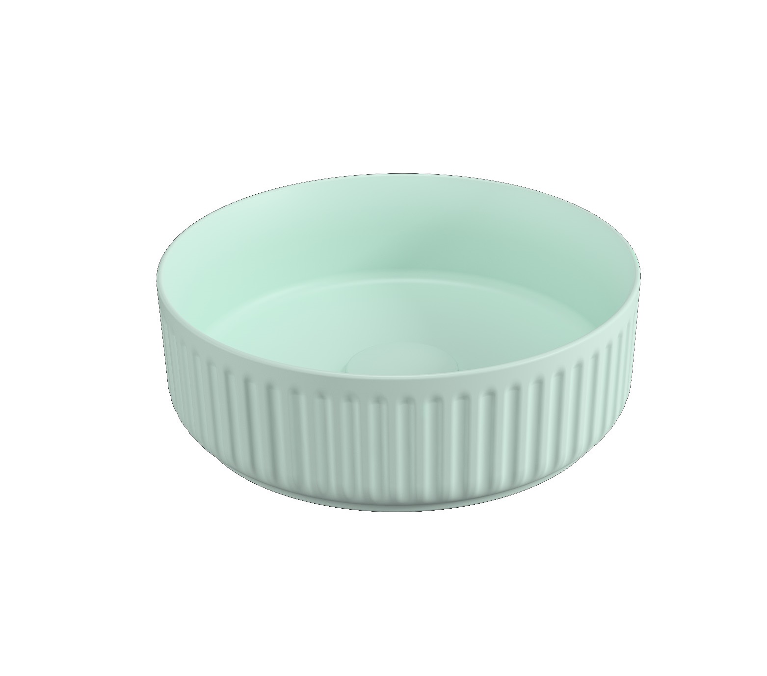 ISVEA ION 10NF66036-2T TEZGAH ÜSTÜ ÇANAK LAVABO MİNT