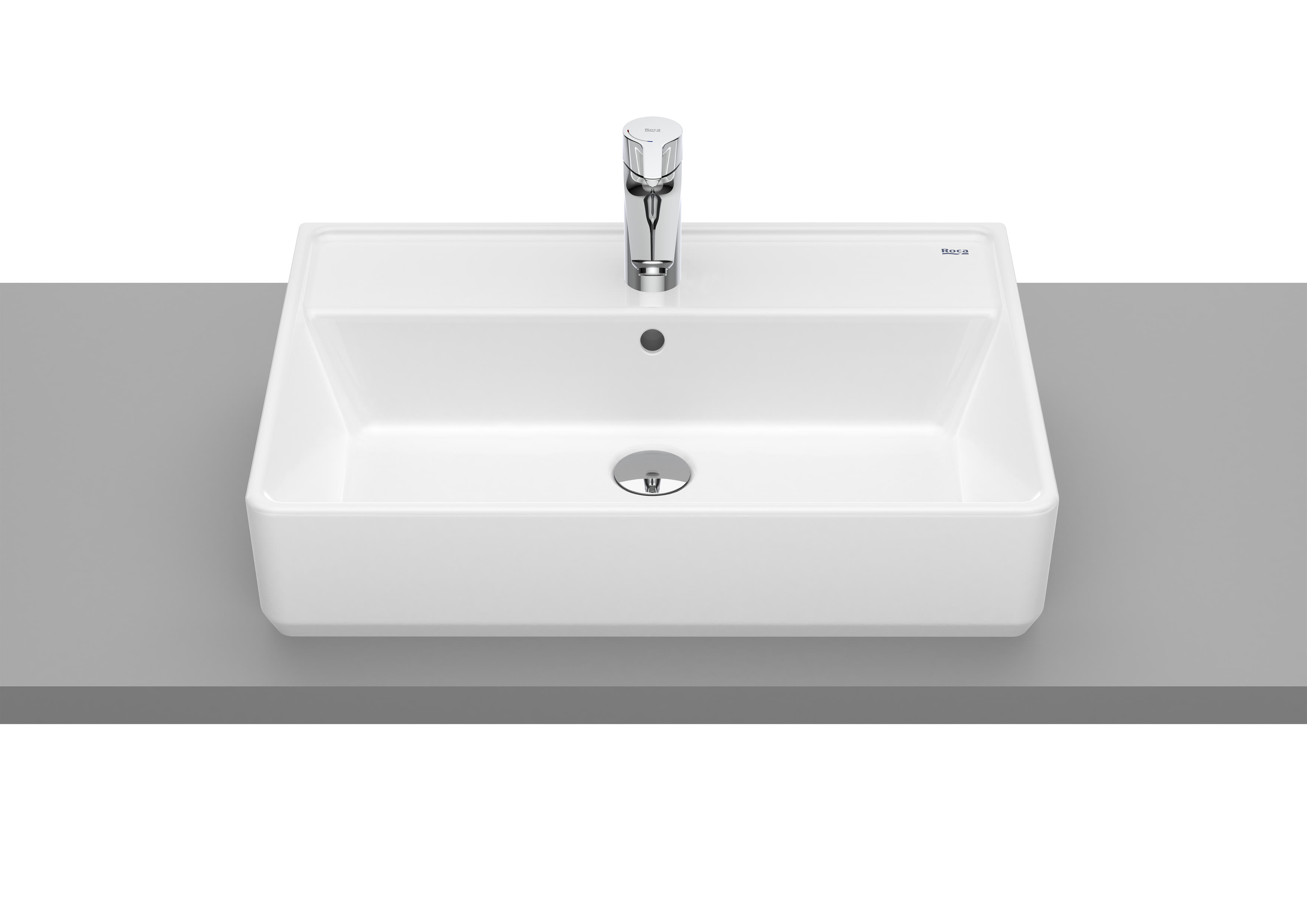 ROCA GAP SQUARE - Tezgah Üstü Lavabo 60X42 CM