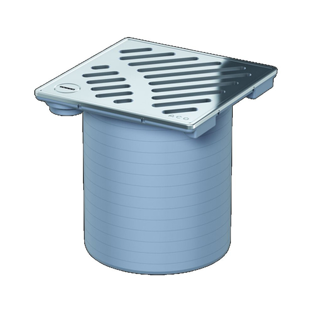 Aco EasyFlow Üst Başlık, 150x150mm Paslanmaz Çelik Izgaralı  5141.23.00