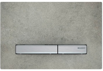 Geberit Sigma50 Square Krom Buton- Beton Yüzey 115.788.jv.2