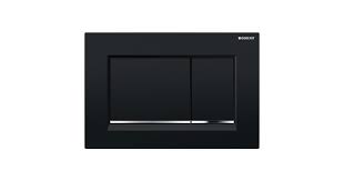 GEBERIT KUMANDA KAPAĞI Sigma10 (Eski Sigma30) Square ÇİFT BAS.SİYAH/PARLAK/SİYAH 115.883.KM.1
