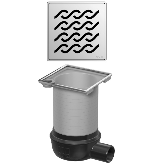 ACO EasyFlow DN50 15x15 Yandan Çıkışlı Süzgeç Seti 2505.05.00 - 5141.43.00 -  Hawai