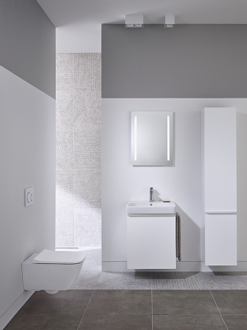 Geberit Smyle Banyo Mobilyası Seti 50 cm Kum Grisi