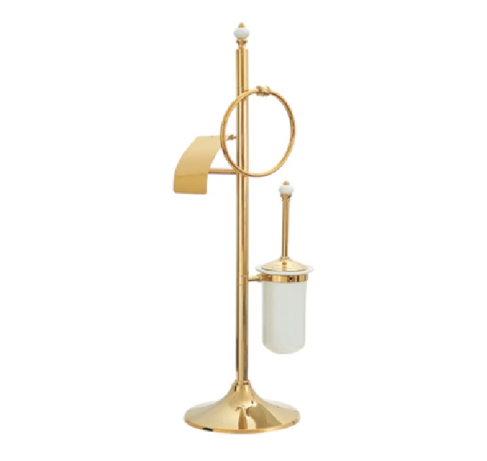 Aksy Pirinç Fantasia 3'lü Ayaklı Set 8420 Pvd Gold