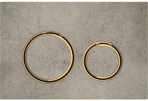 Geberit Sigma 50 Round (Eski Sigma21) Prinç buton- Beton Yuzey 115.652.jv.1