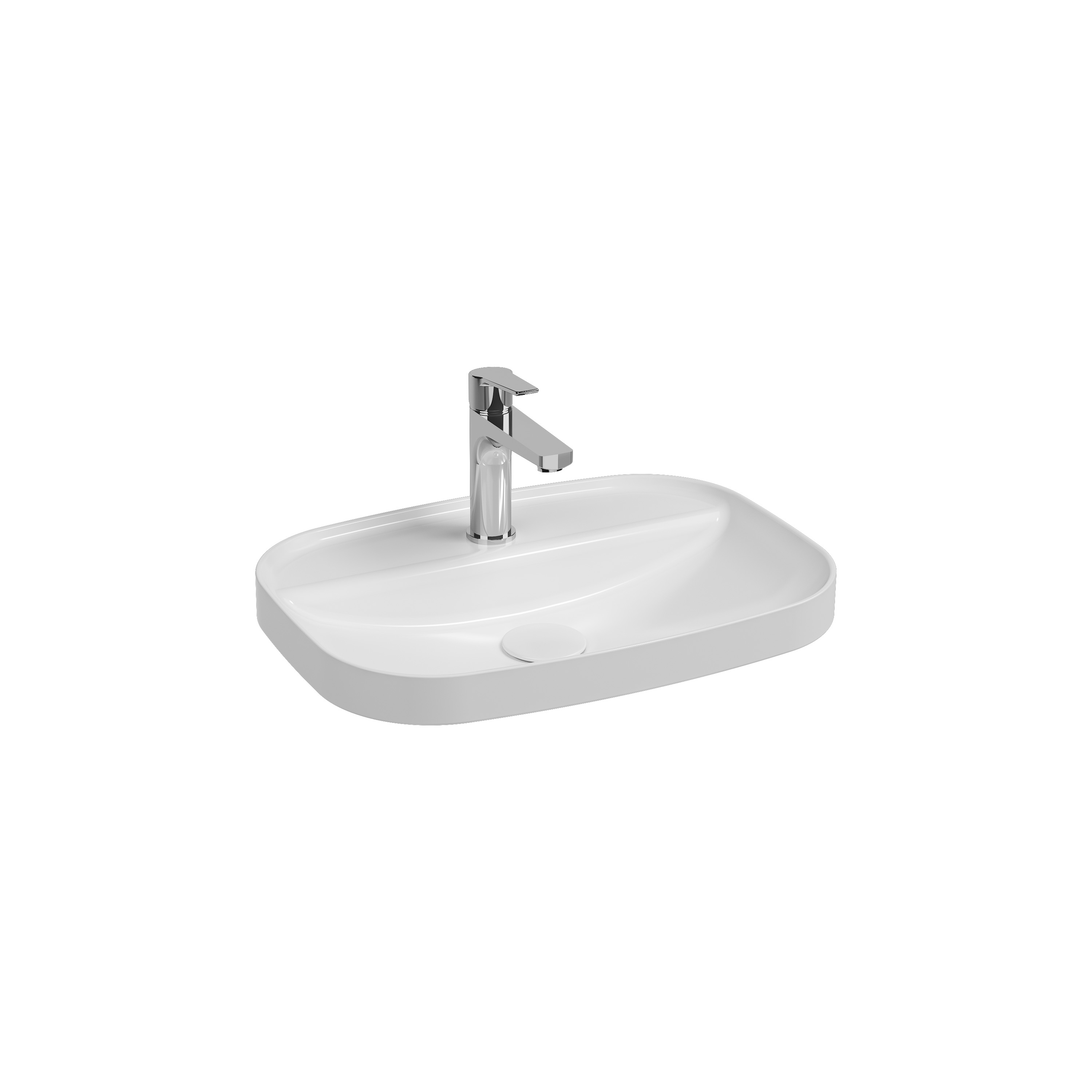 ISVEA INFINITY INSET LAVABO 55 CM